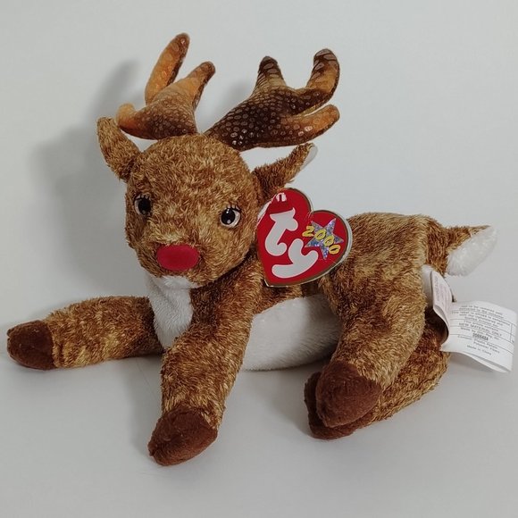 Roxie Reindeer TY Beanie Baby - Picture 1 of 1